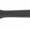 WESTWARD 31D014 Adjustable Wrench, 1 118 Inch Jaw Capacity, Alloy Steel, Black Phosphate