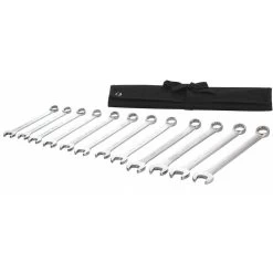 WESTWARD 54DG04 Combination Wrench Set, Metric, Number Of Pieces 12, Number Of Points 12