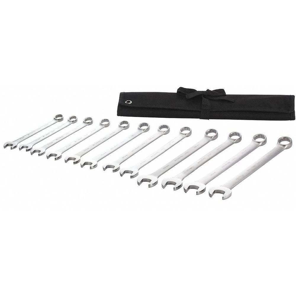 WESTWARD 54DG04 Combination Wrench Set, Metric, Number Of Pieces 12, Number Of Points 12 1 WESTWARD 54DG04 Combination Wrench Set, Metric, Number Of Pieces 12, Number Of Points 12