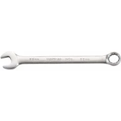 WESTWARD 54RZ12 22 Mm, Combination Wrench, Metric, Satin Finish, No. Of Points 12
