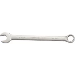 WESTWARD 54RZ14 Combination Wrench, 24mm Size, 12 Points, Metric, Satin Finish