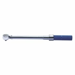 WESTWARD 55JA97 Micrometer Torque Wrench, 38 Inch Size, 17-116 Inch Length, 10 To 80 Ft-lb