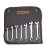 WRIGHT TOOL 742 Combination Open End Flare Nut Wrench Set, 38 Inch To 34 Inch Size, Pack Of 7