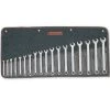 WRIGHT TOOL 758 Metric Combination Wrench Set, 12 Point, 7mm-24mm, Pack Of 18