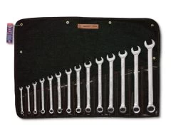 WRIGHT TOOL 914 Combination Wrench Set, 12 Point, 38 Inch To 1-14 Inch Size Polished, Pack Of 14
