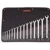 WRIGHT TOOL 915 Combination Wrench Set, 12 Point, 516 Inch To 1-14 Inch Size Polished, Pack Of 15