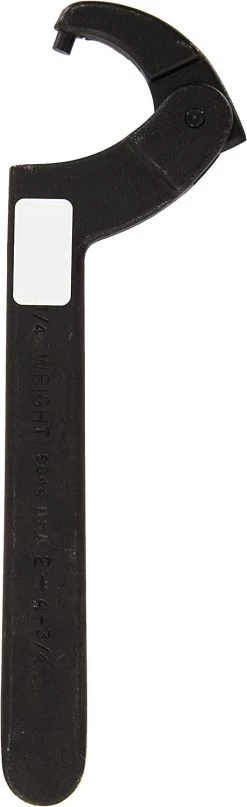 WRIGHT TOOL 9644 Adjustable Pin Spanner Wrench, 2 To 4-34 Inch Size
