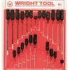 WRIGHT TOOL D974 Screwdriver Set, Large Cushion Grip Handle, Pack Of 22