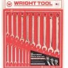 WRIGHT TOOL D978 Combination Wrench Set, Full Polished, Pack Of 17